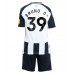 Newcastle United Bruno Guimaraes #39 Dětské Oblečení Domácí Dres 2024-25 Krátkým Rukávem (+ trenýrky)